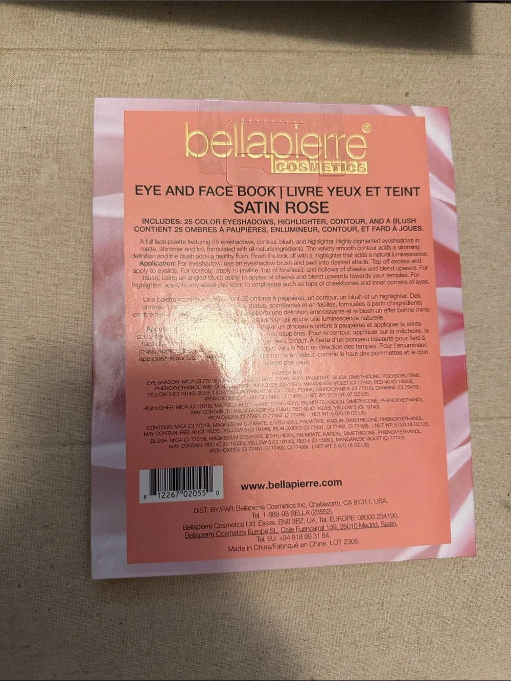 Bellapierre Cosmetics brand new